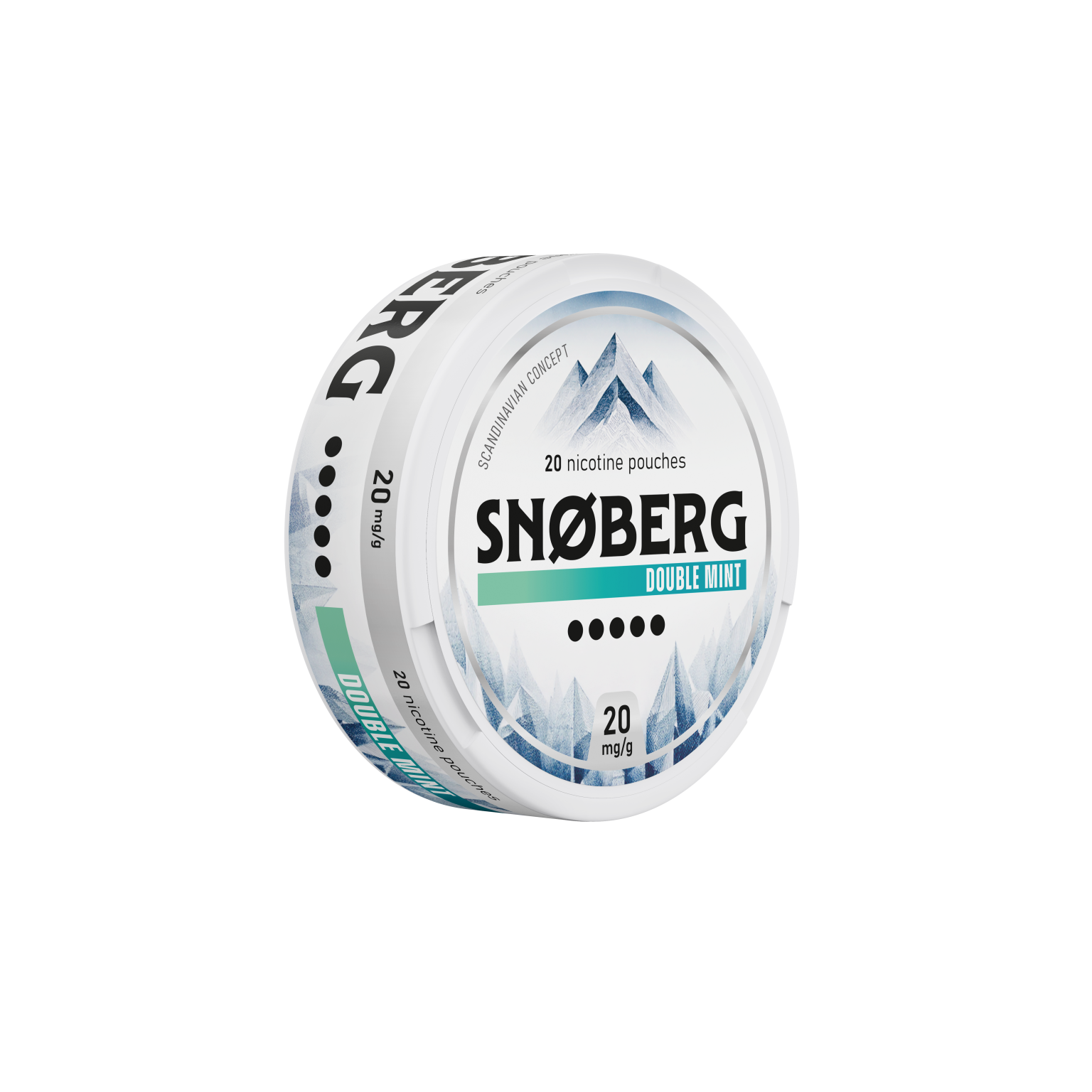 Double Mint 20 mg SNOBERG Nikotynowe saszetki