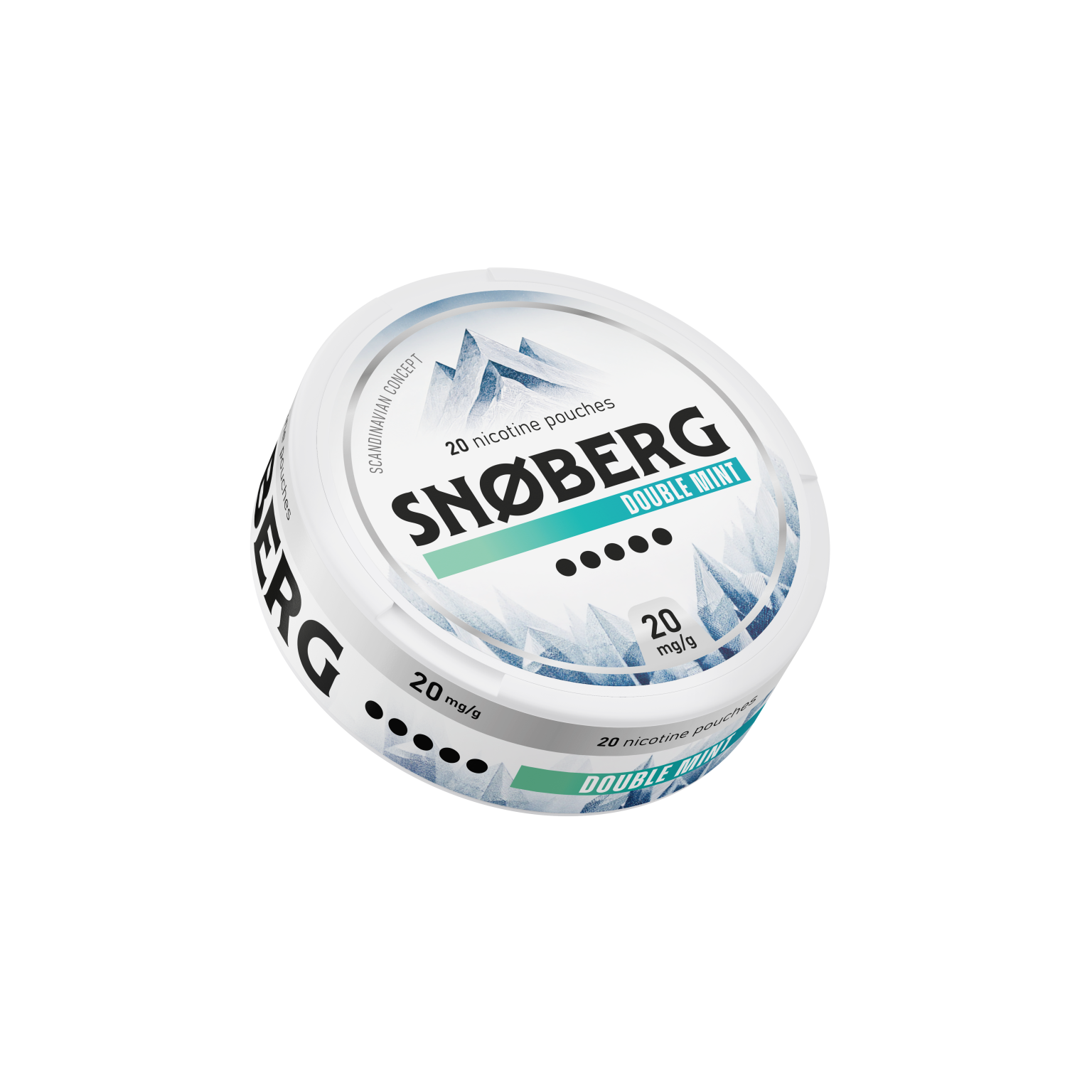 Double Mint 20 mg SNOBERG Nikotynowe saszetki