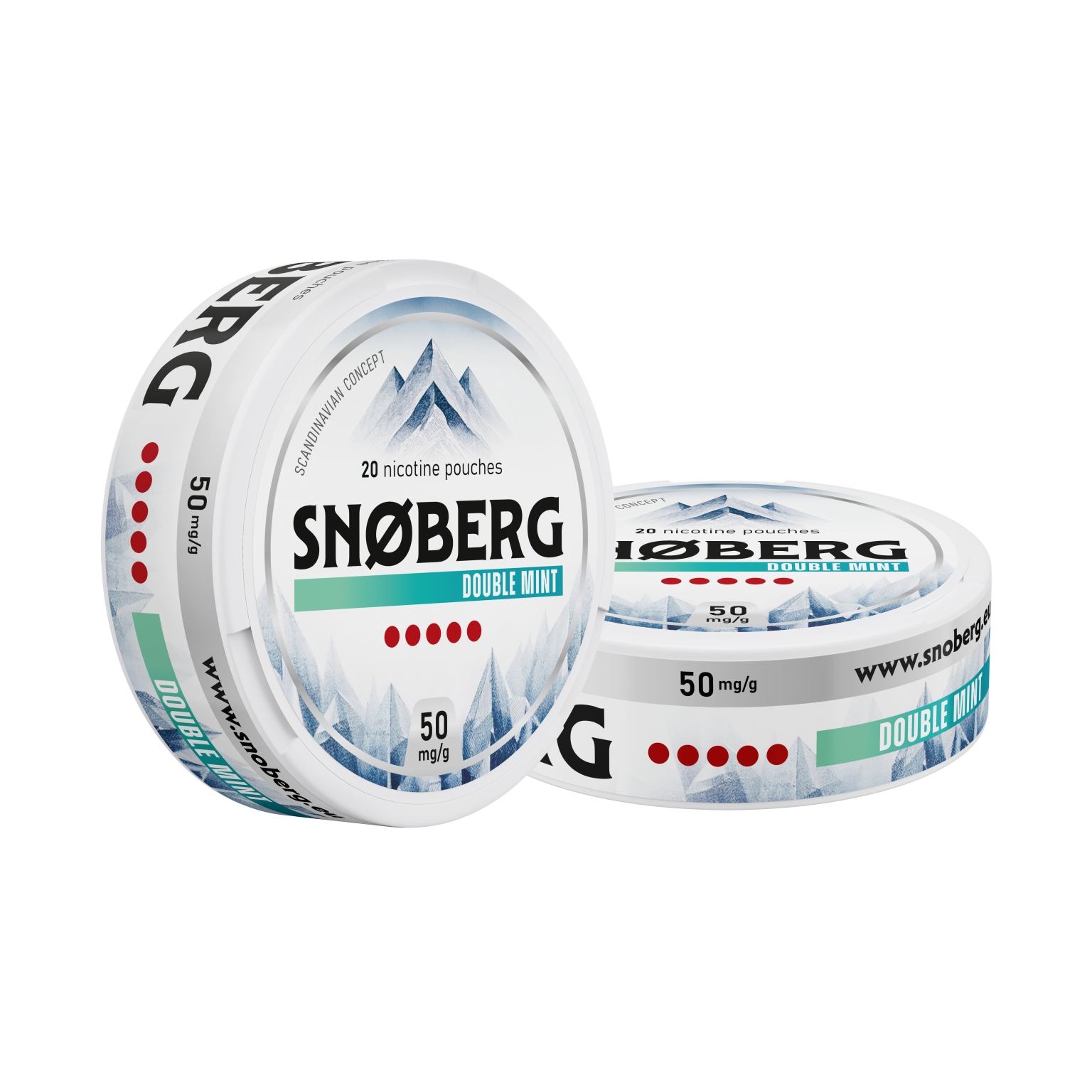 Double Mint 50 mg SNOBERG Nikotynowe saszetki