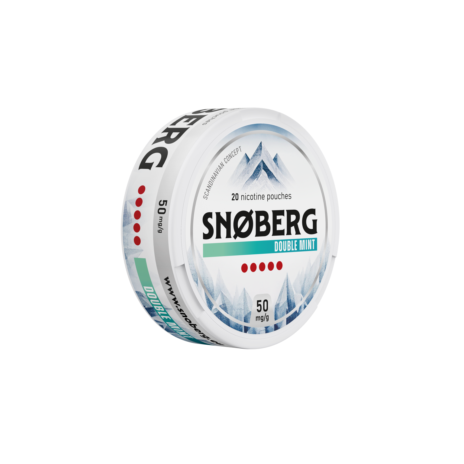 Double Mint 50 mg SNOBERG Nikotynowe saszetki