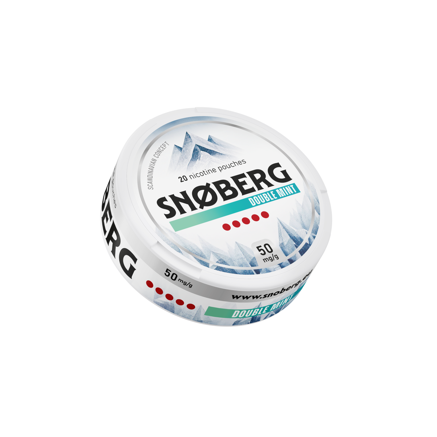 Double Mint 50 mg SNOBERG Nikotynowe saszetki