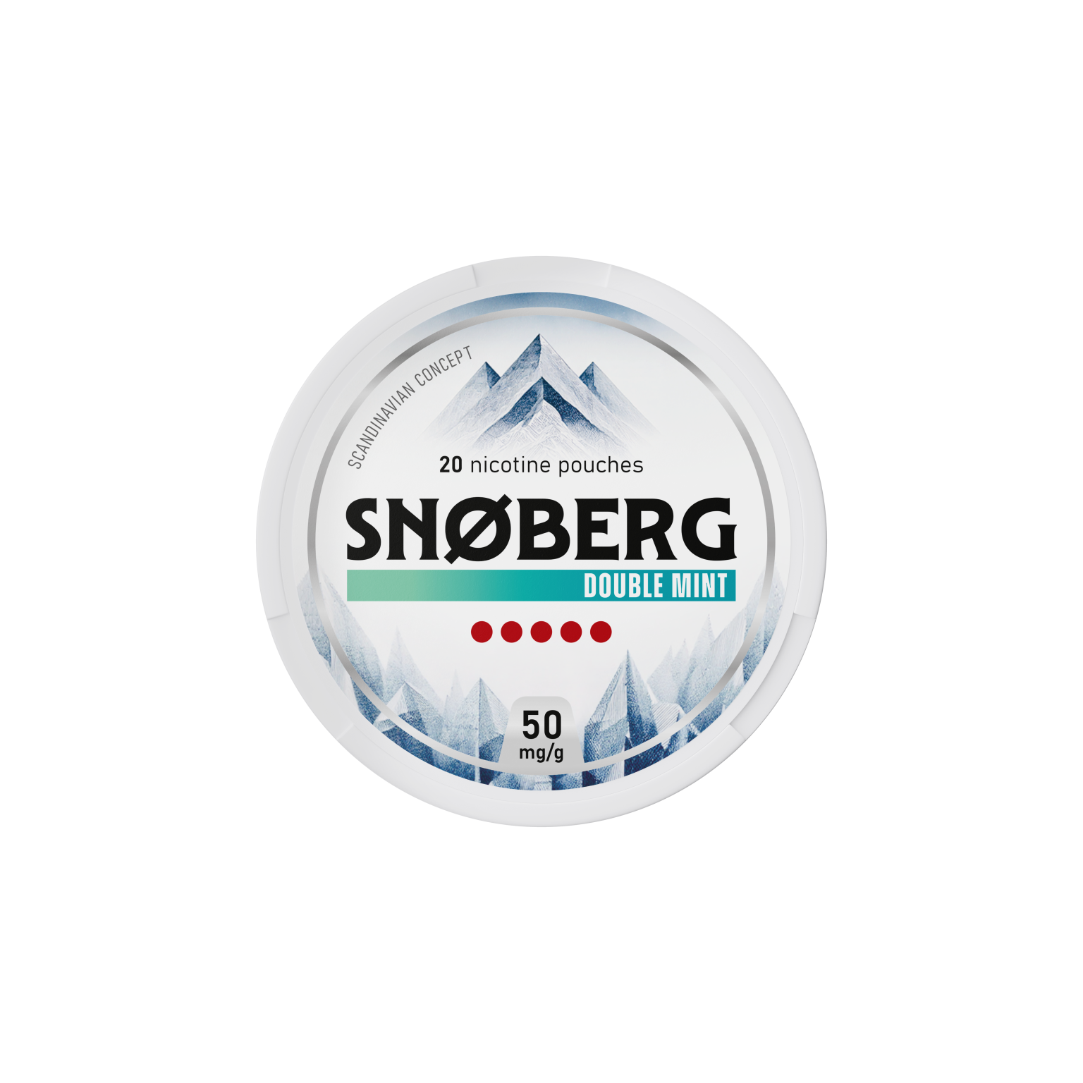 Double Mint 50 mg SNOBERG Nikotynowe saszetki