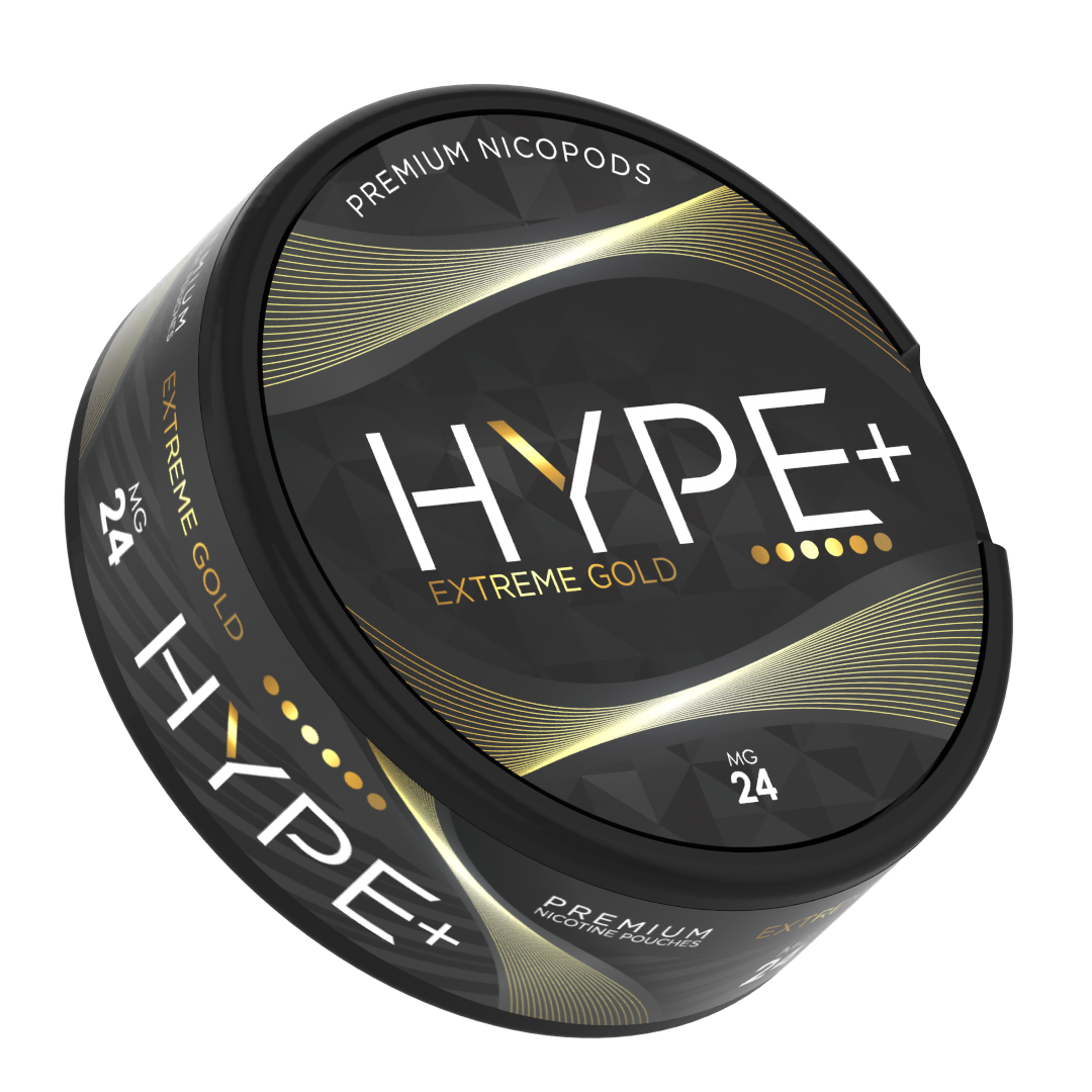 Extreme Gold 24mg HYPE+ Nicotine Pouches