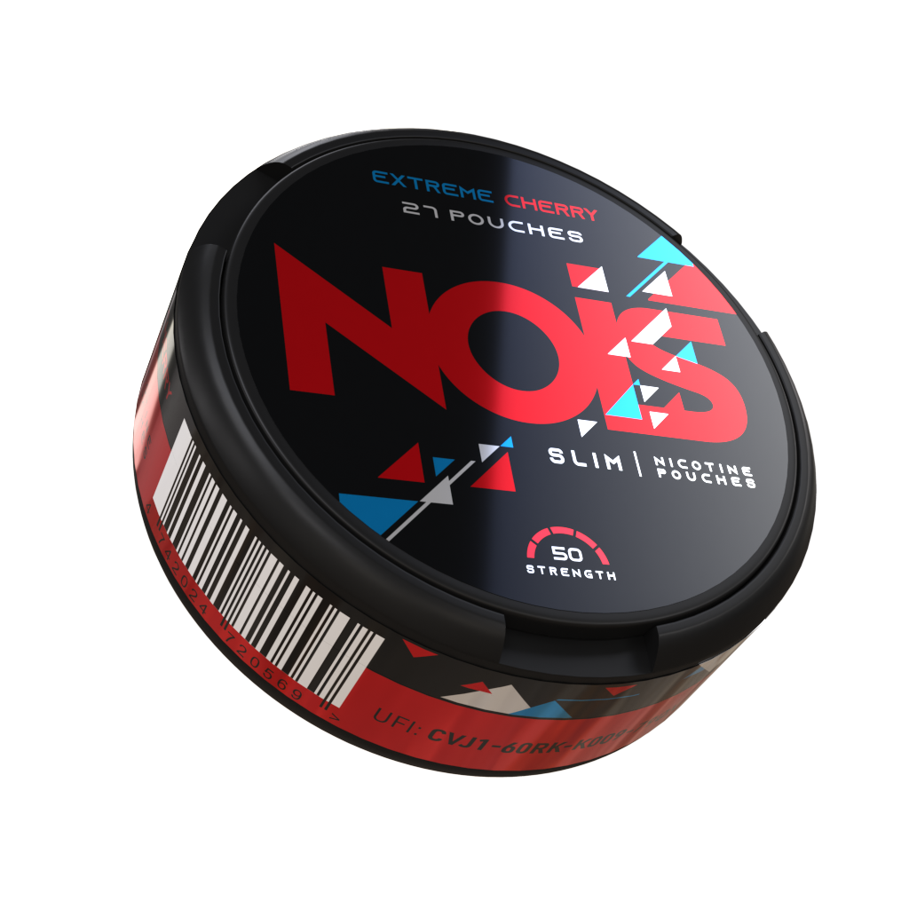 Extreme Cherry 50mg Black Line NOIS Nicotine Pouches