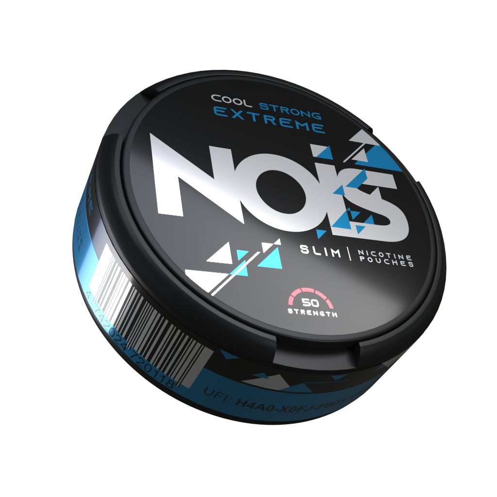 Extreme Cool Strong 50mg Black Line NOIS Nicotine Pouches