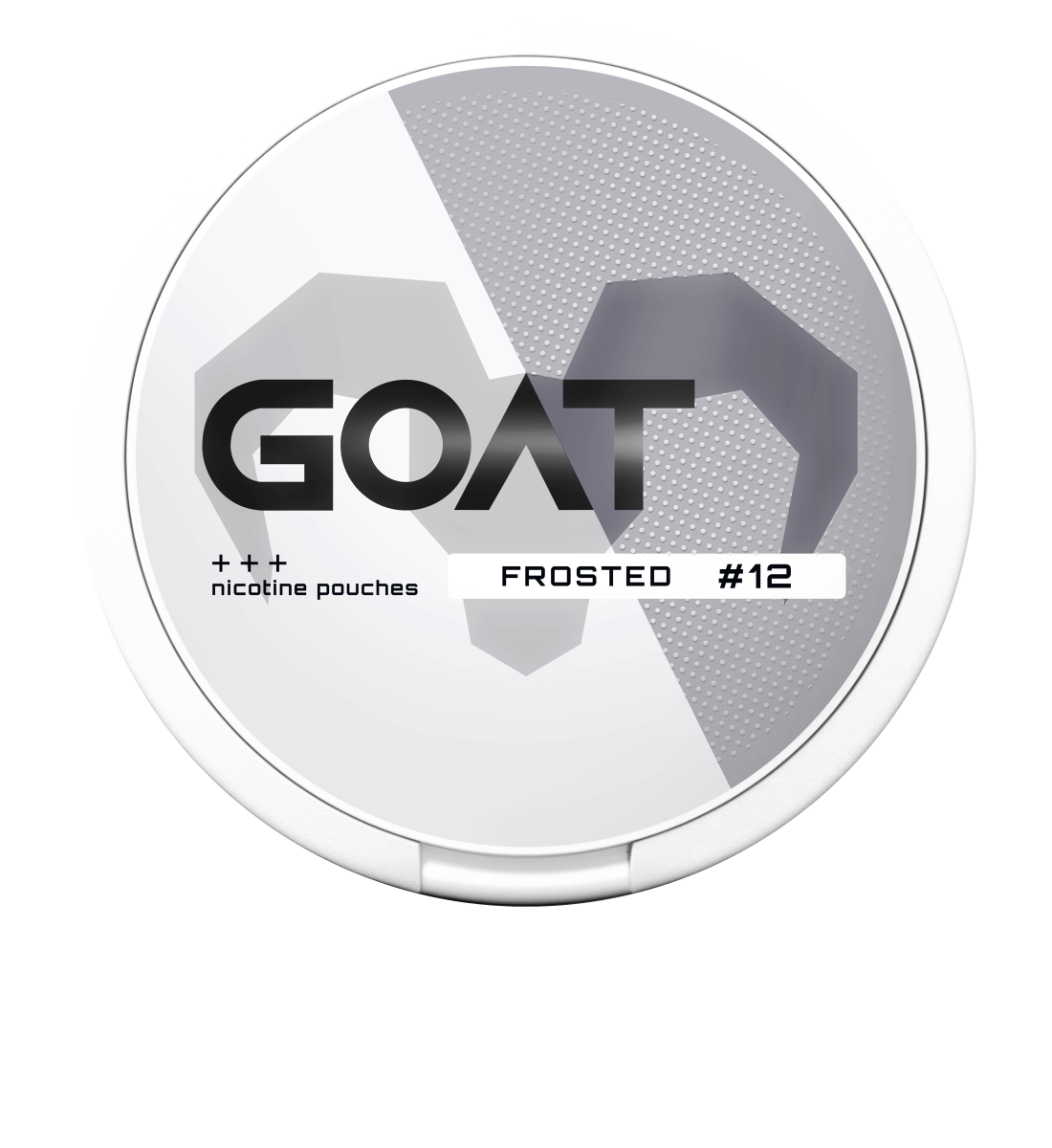 Matné nikotínové vrecúška GOAT s obsahom 12 mg