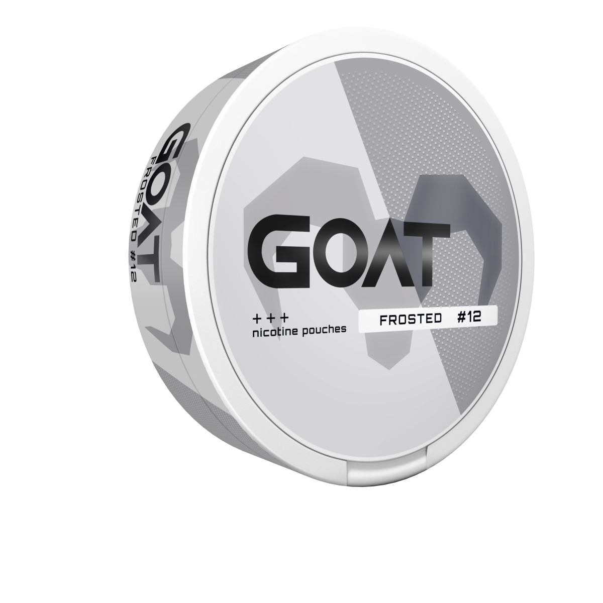 Matné nikotínové vrecúška GOAT s obsahom 12 mg