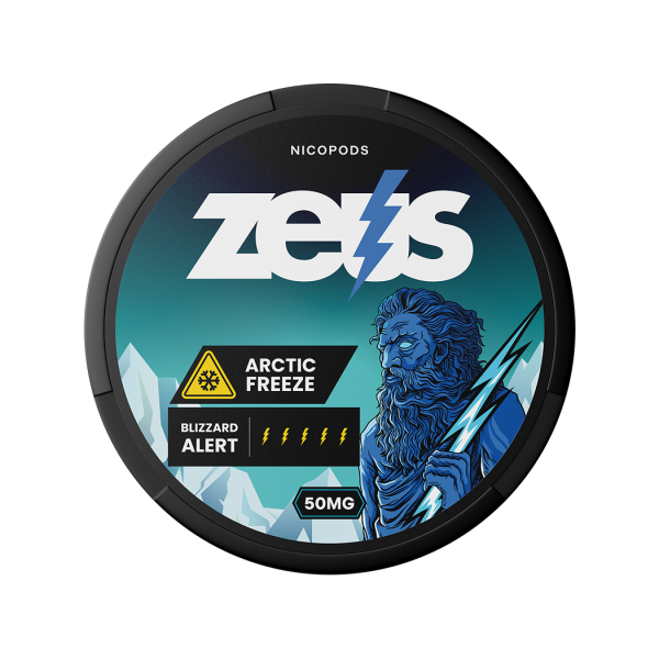 Arctic Freeze 50mg Zeus Nicotine Pouches