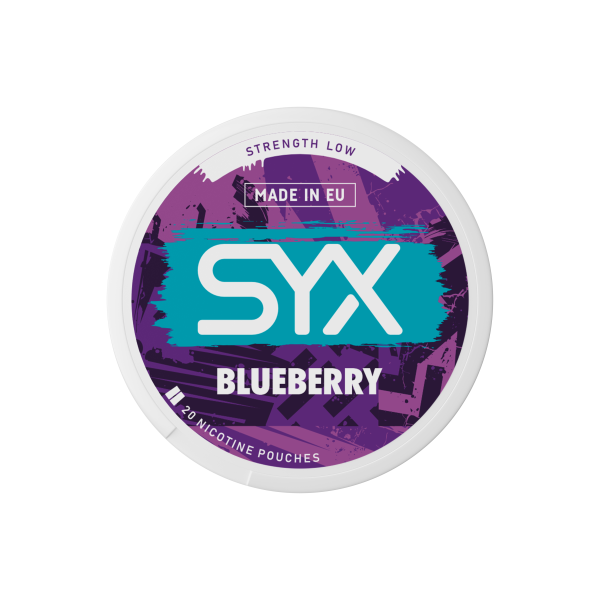 Blueberry 4mg SYX Nicotine Pouches