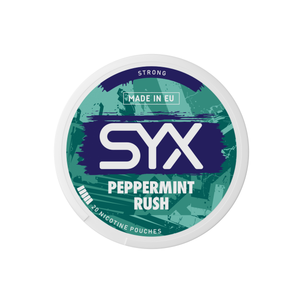 Peppermint Rush 4mg SYX Nicotine Pouches