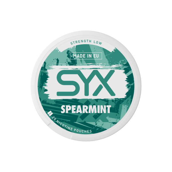 Spearmint 4mg SYX Nicotine Pouches