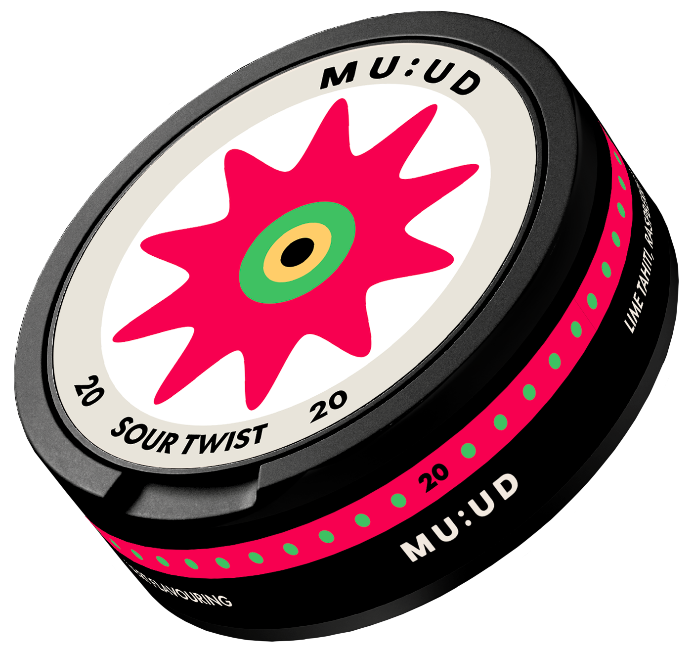 Sour Twist 20 mg MUUD nikotin tasakok