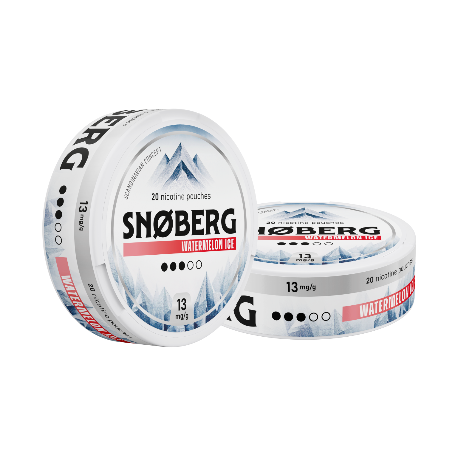 Arbuzowy lód 13 mg SNOBERG Nikotynowe saszetki