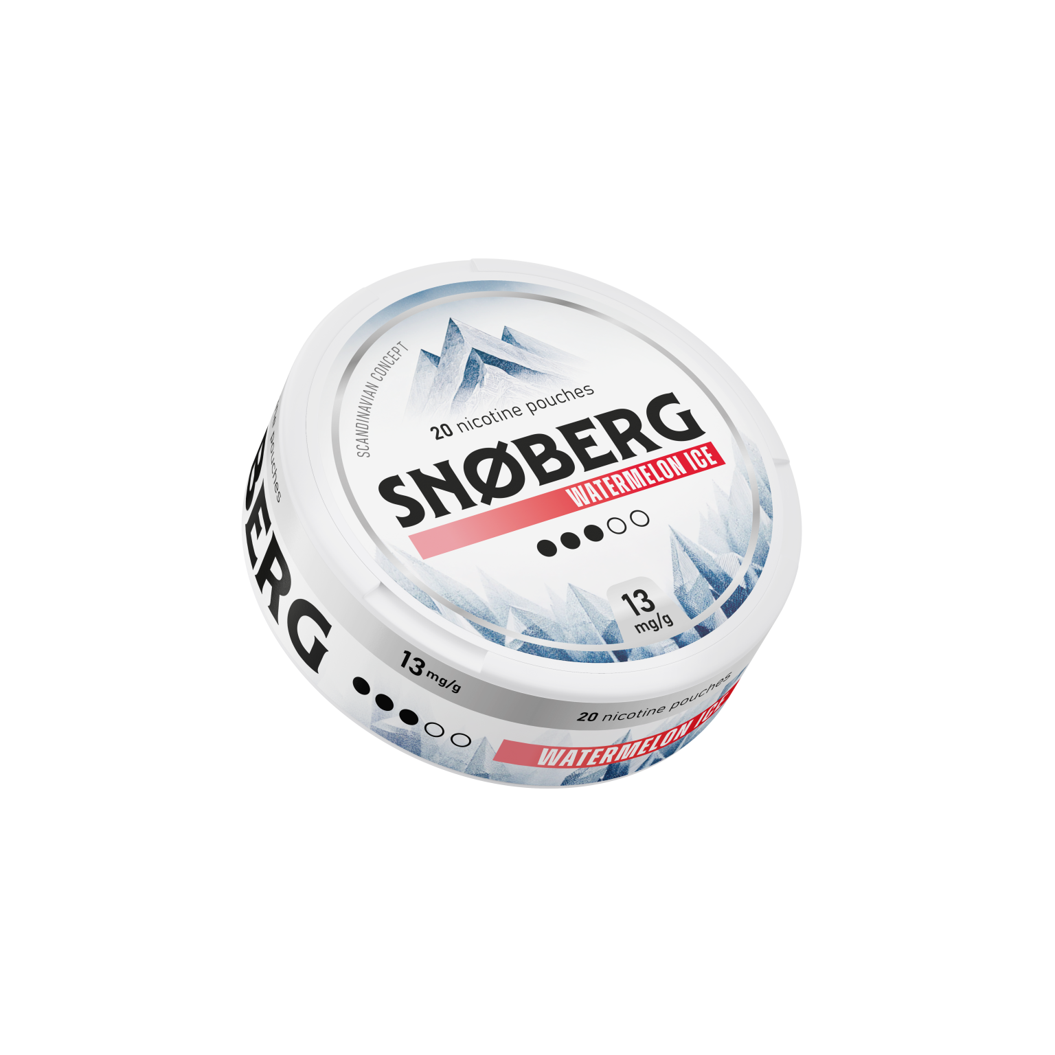 Arbuzowy lód 13 mg SNOBERG Nikotynowe saszetki