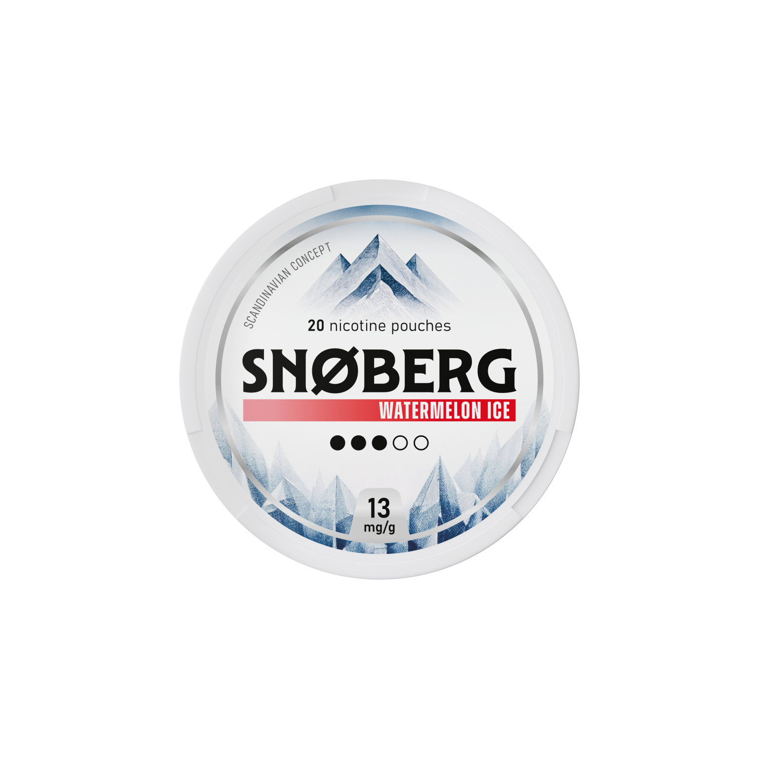 Arbuzowy lód 13 mg SNOBERG Nikotynowe saszetki