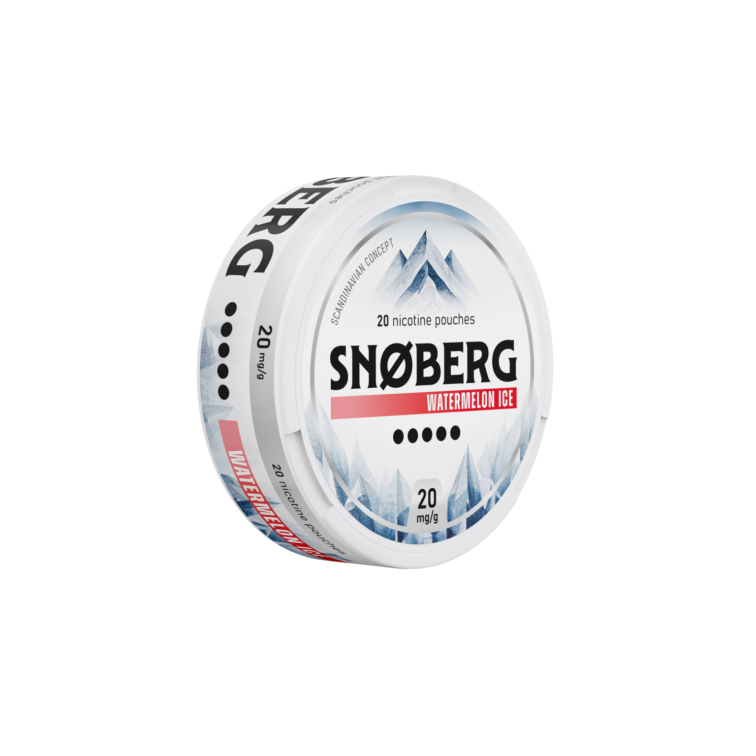 Arbuzowy lód 20 mg SNOBERG Nikotynowe saszetki