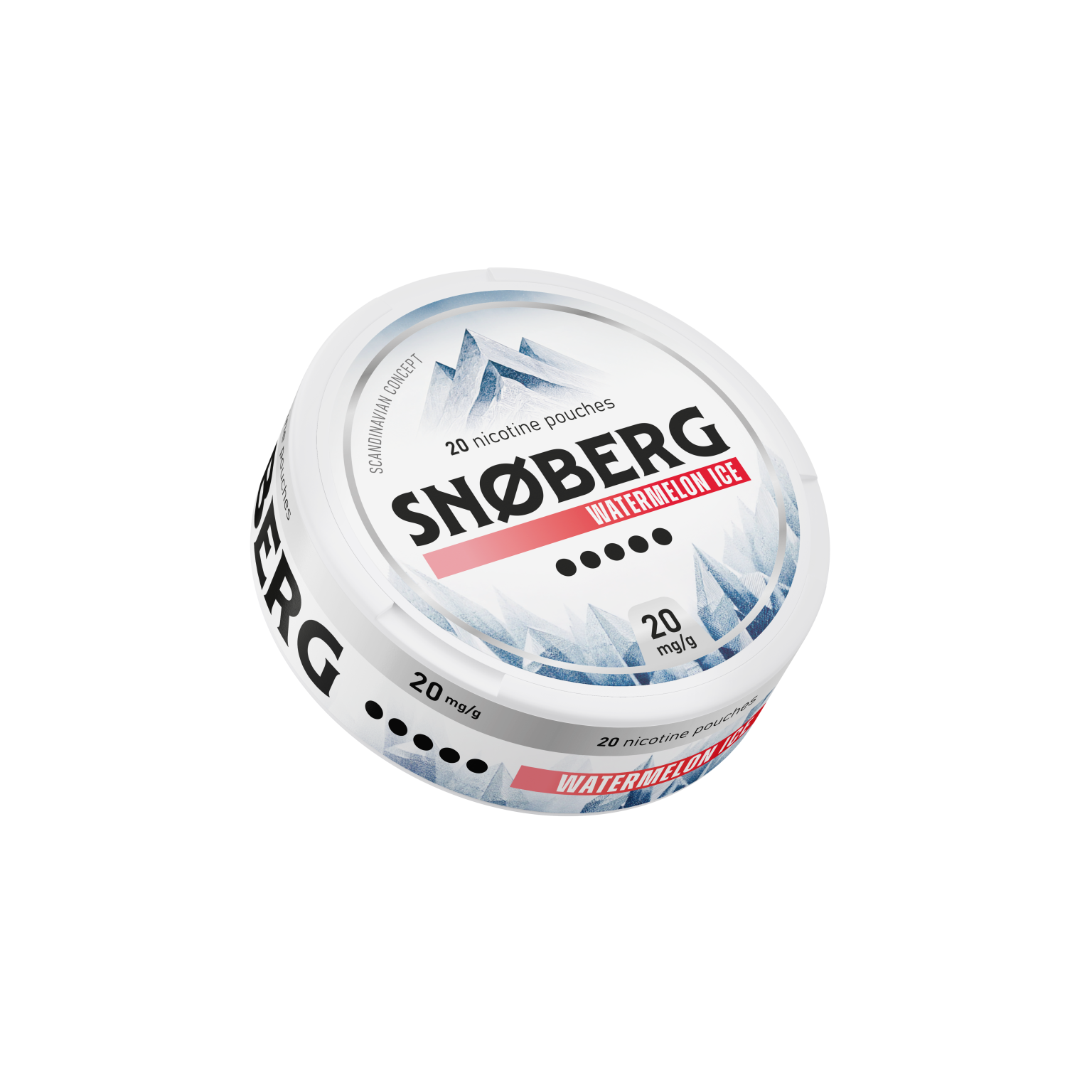 Arbuzowy lód 20 mg SNOBERG Nikotynowe saszetki
