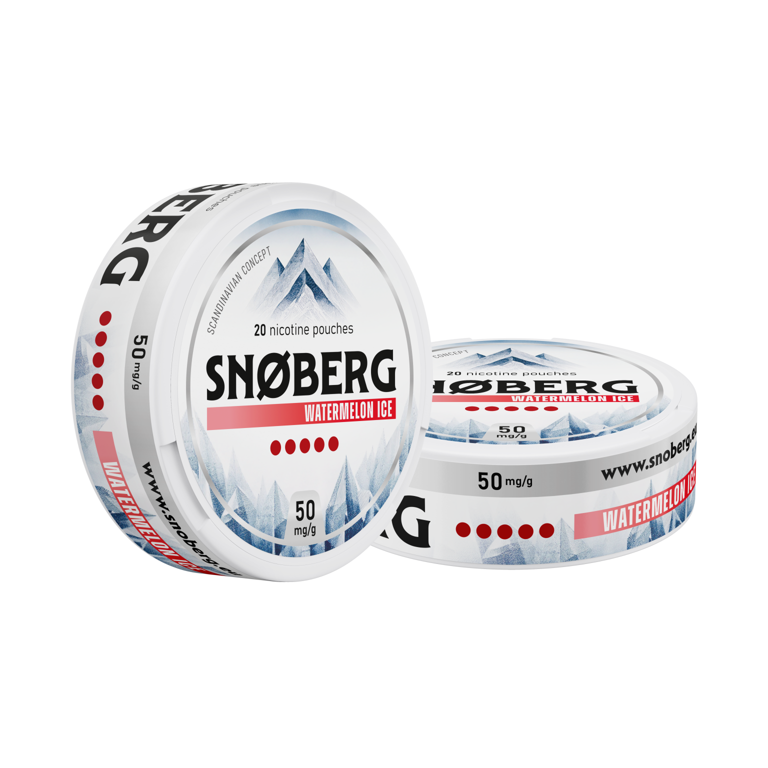 Cherry Ice 50mg SNOBERG Nicotine Pouches