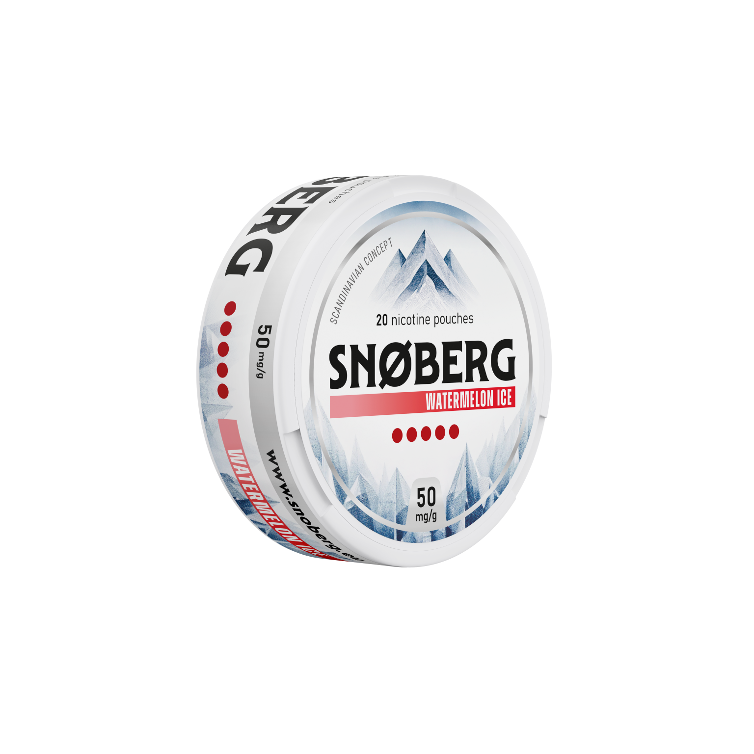 Cherry Ice 50mg SNOBERG Nicotine Pouches