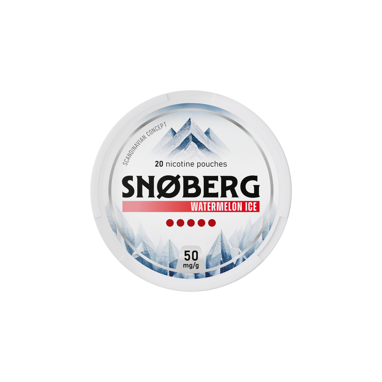 Cherry Ice 50mg SNOBERG Nicotine Pouches