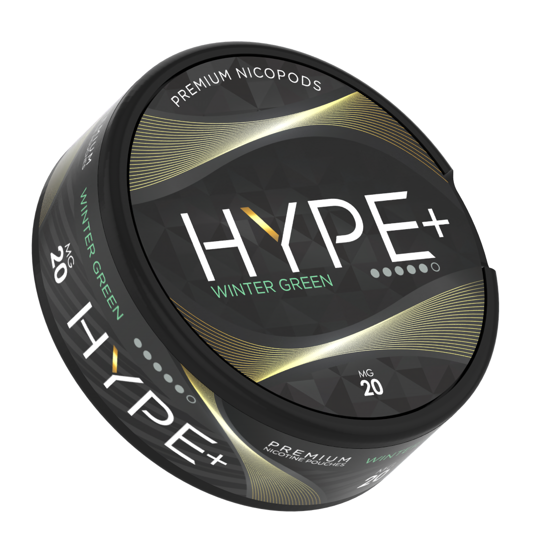 Winter Green 20mg HYPE+ Nicotine Pouches