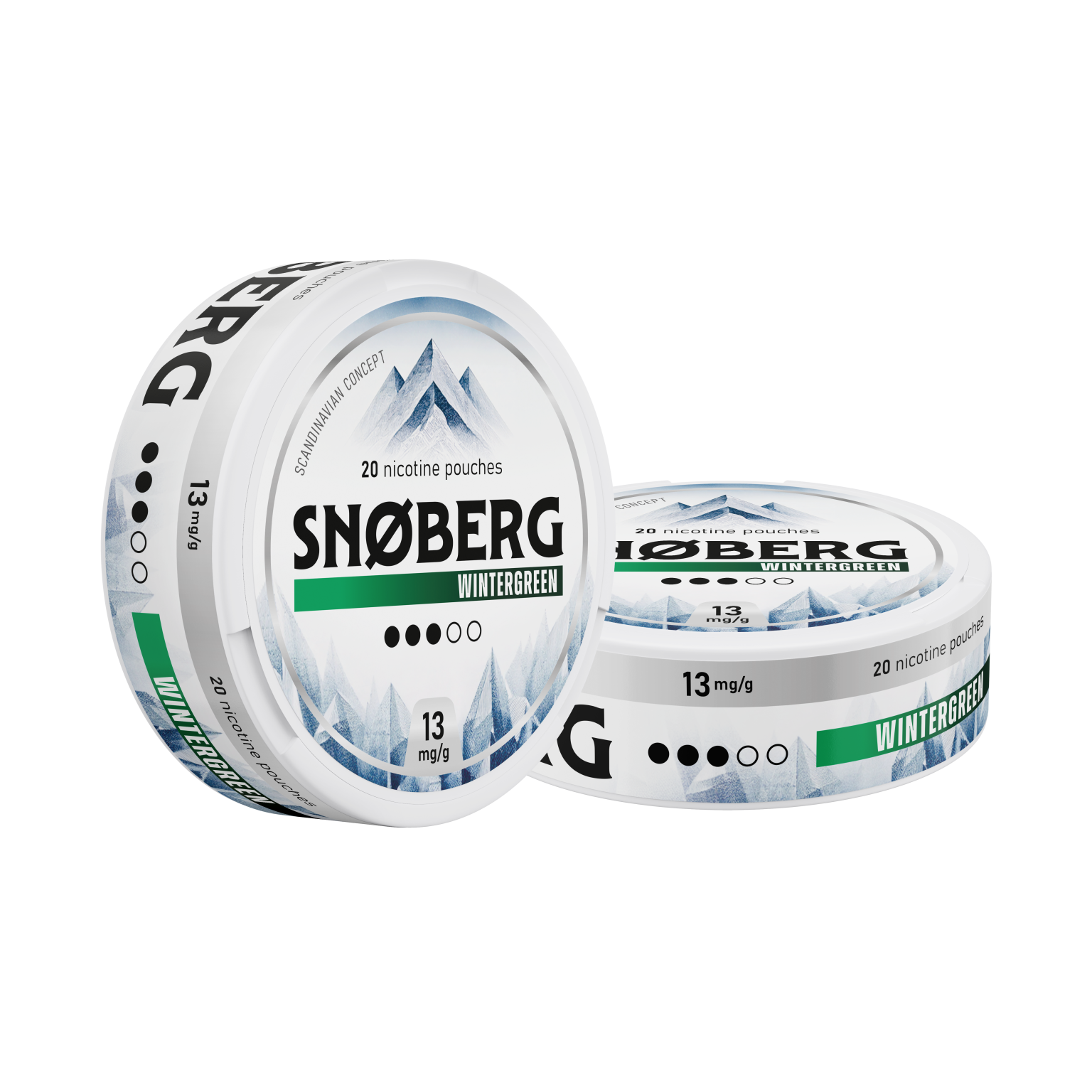Wintergreen 13 mg SNOBERG Nikotynowe saszetki