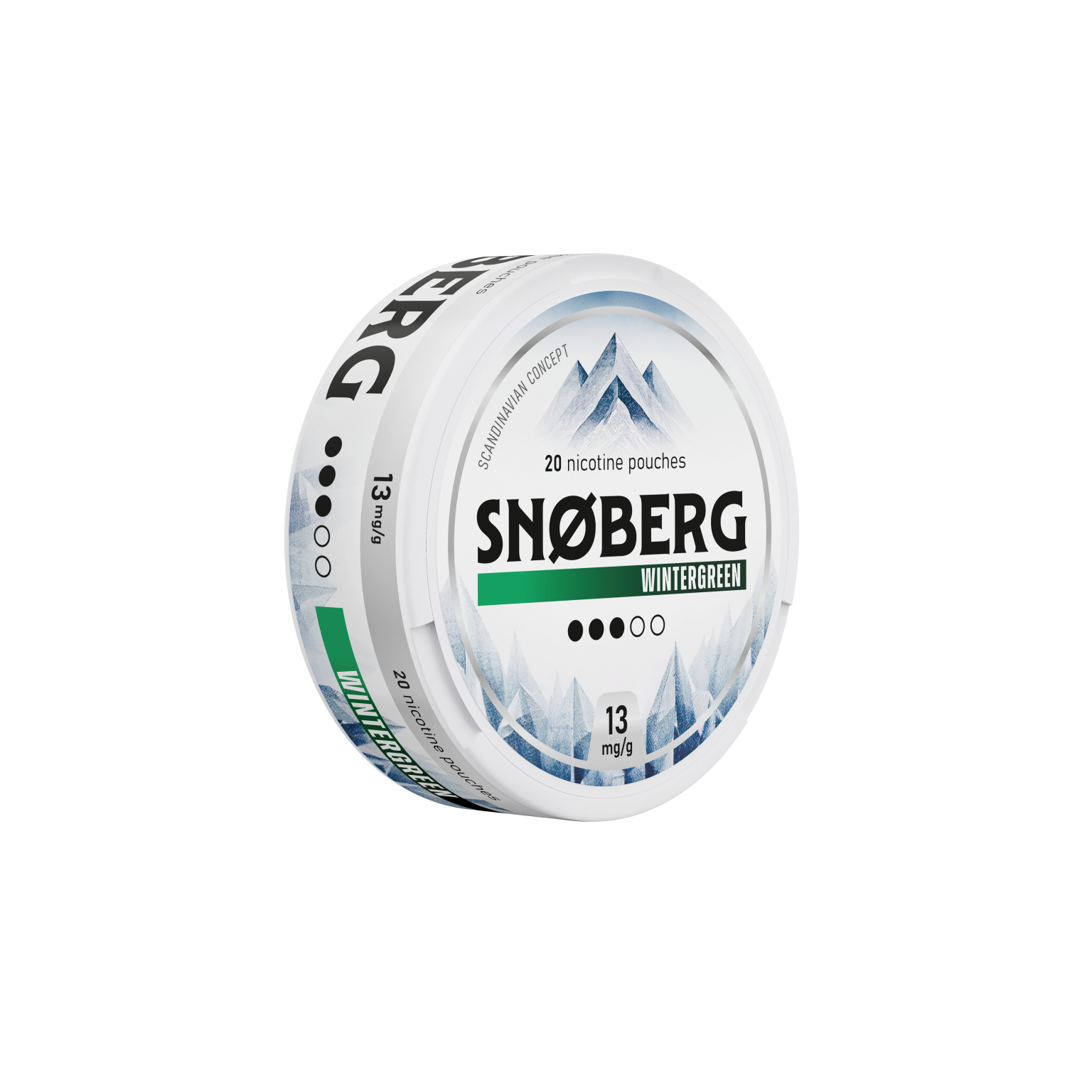 Wintergreen 13 mg SNOBERG Nikotynowe saszetki