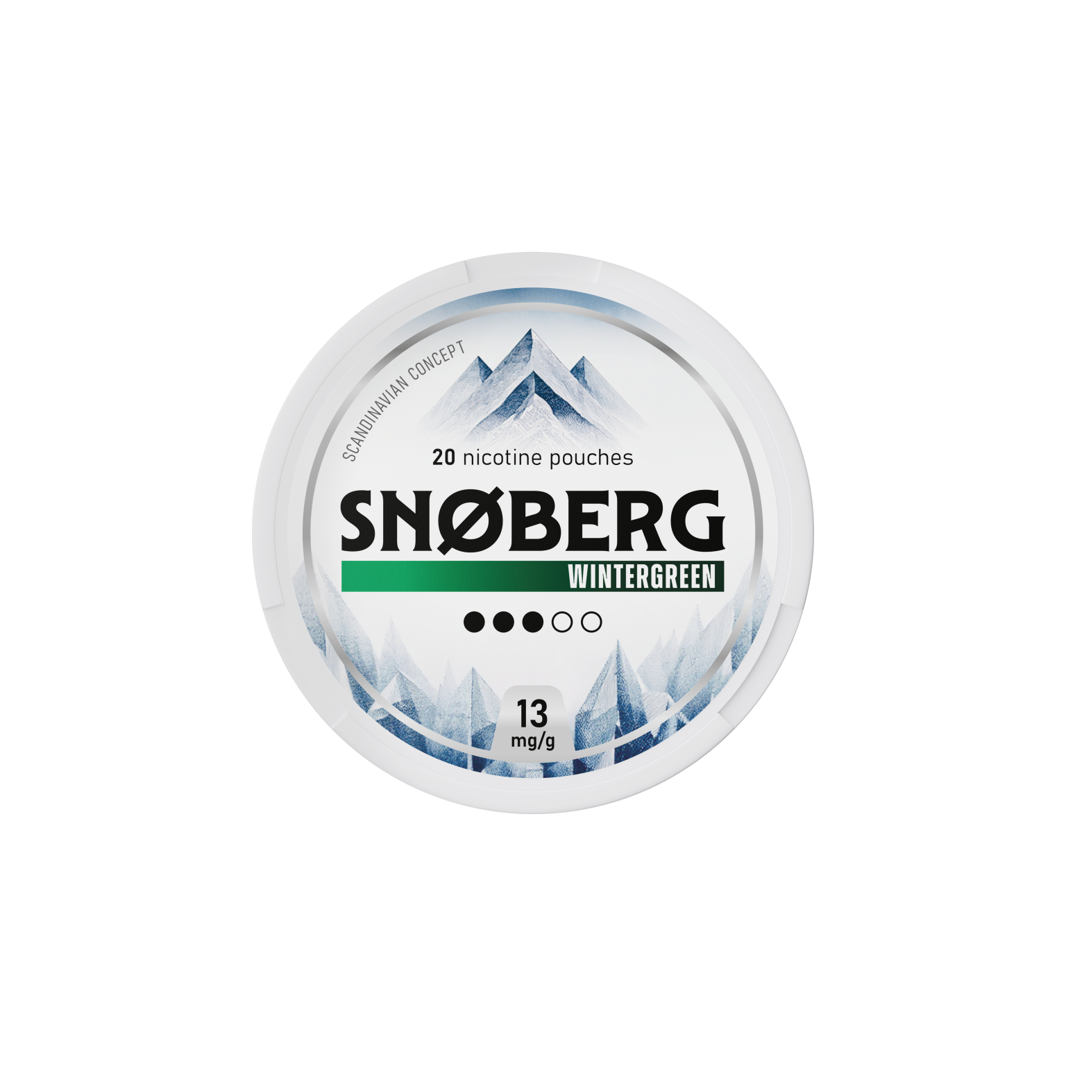 Wintergreen 13 mg SNOBERG Nikotynowe saszetki