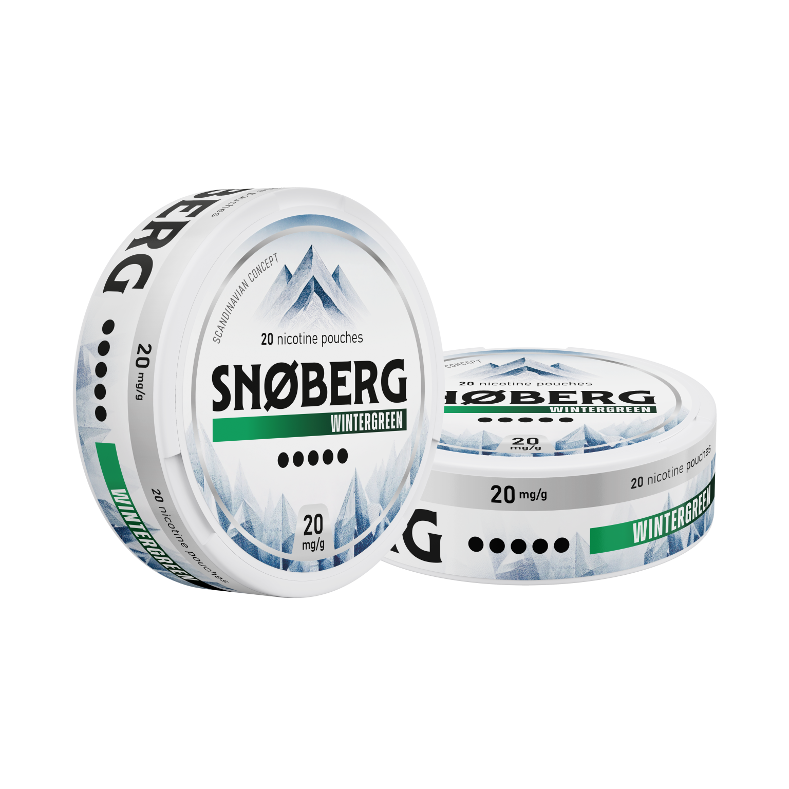 Wintergreen 20 mg SNOBERG Nikotynowe saszetki