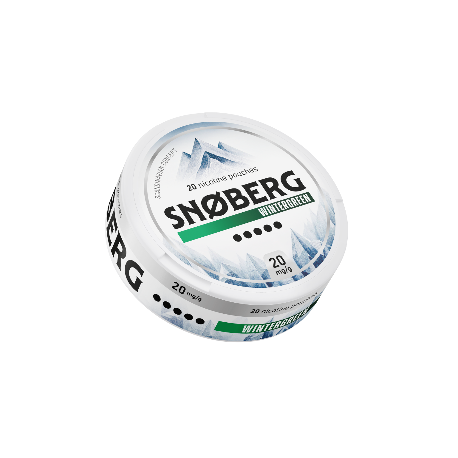 Wintergreen 20 mg SNOBERG Nikotynowe saszetki
