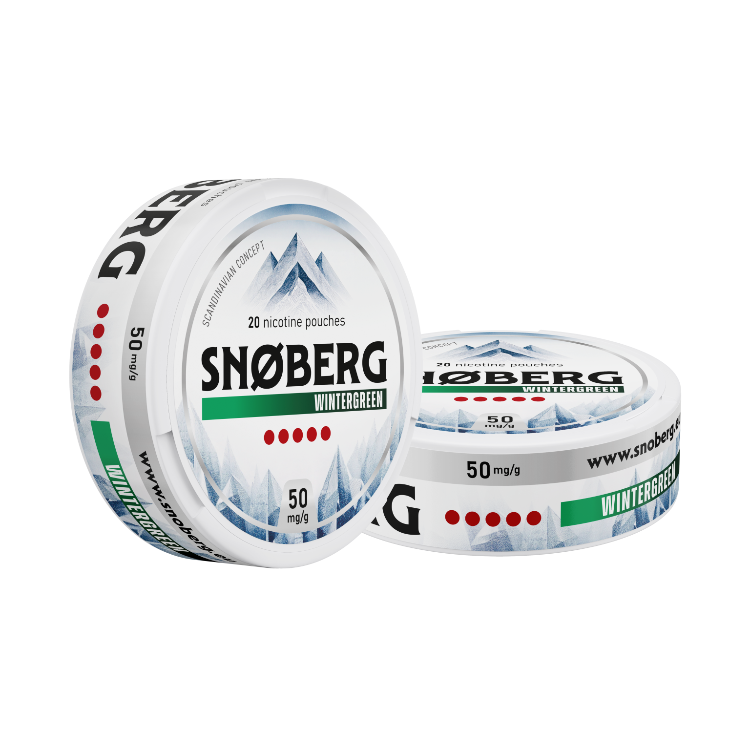 Wintergreen 50 mg SNOBERG Nikotynowe saszetki