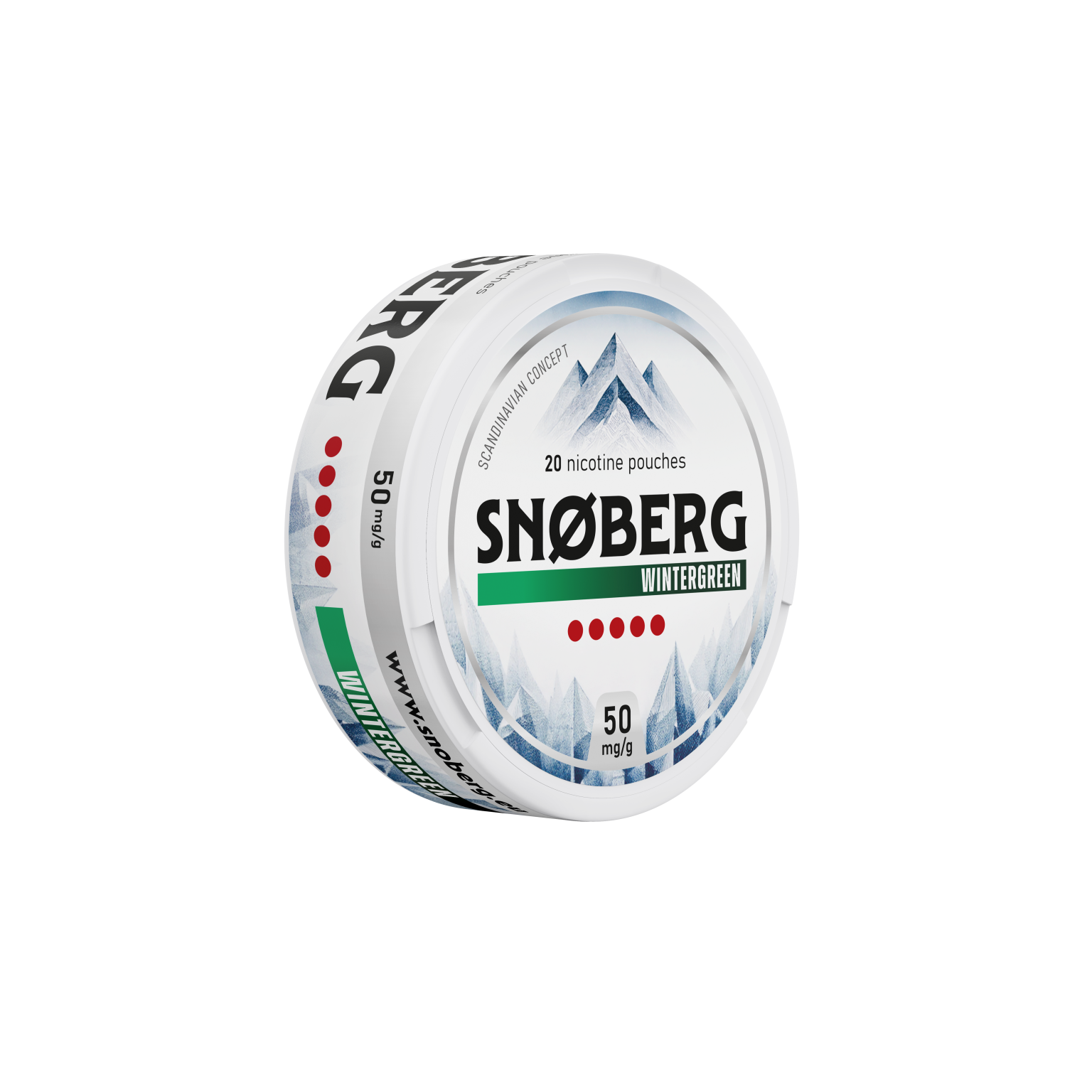 Wintergreen 50 mg SNOBERG Nikotynowe saszetki