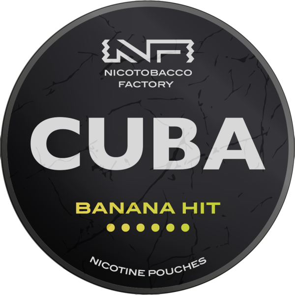 Banana Hit 66mg CUBA Black
