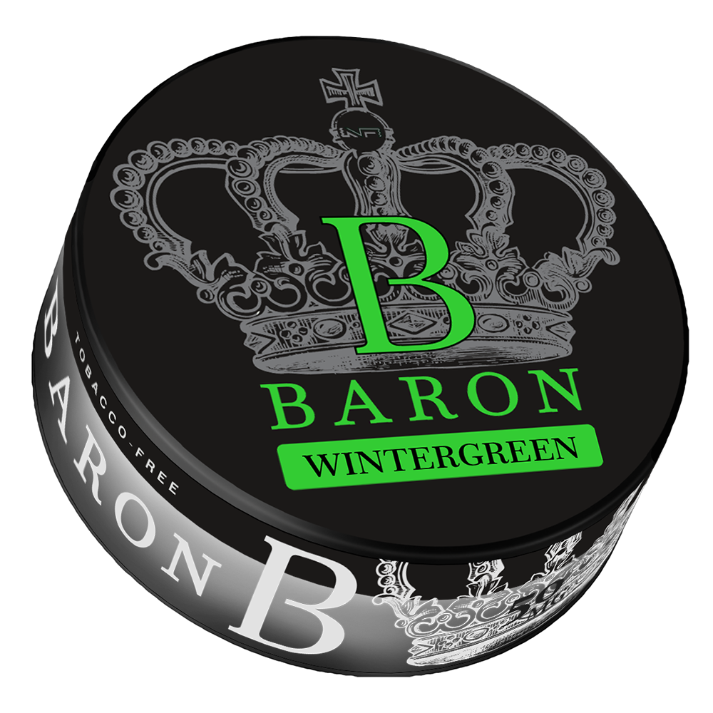 Wintergreen 77 mg BARON nikotínové vrecúška