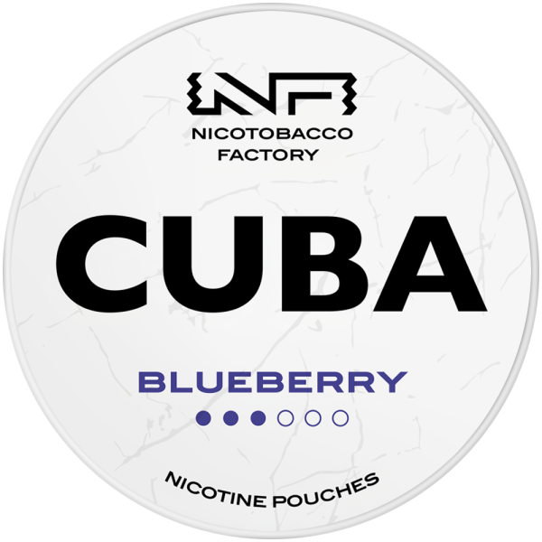 Blueberry 16mg CUBA White