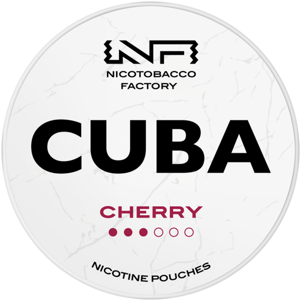Cherry 16mg CUBA White