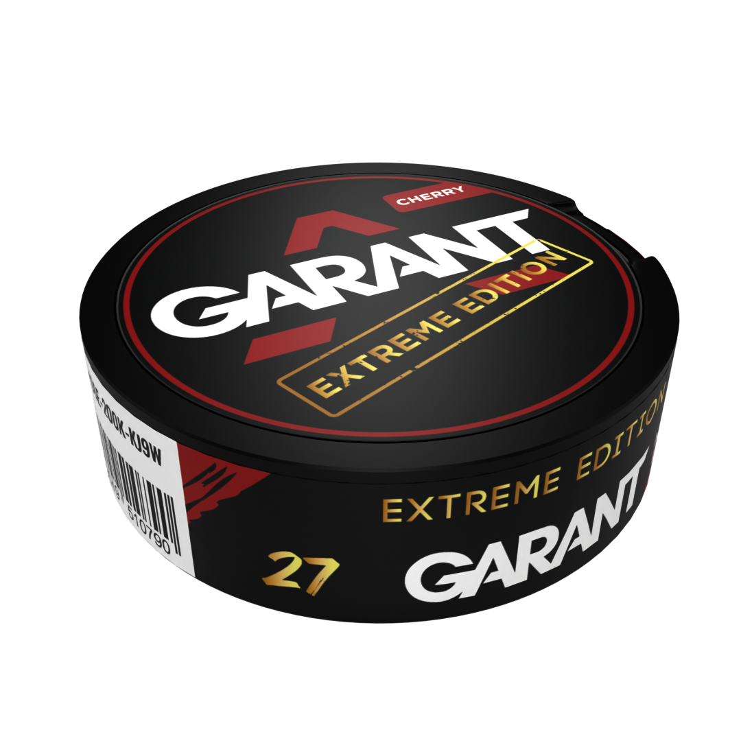 Cherry 50mg Extreme Edition GARANT Nicotine Pouches