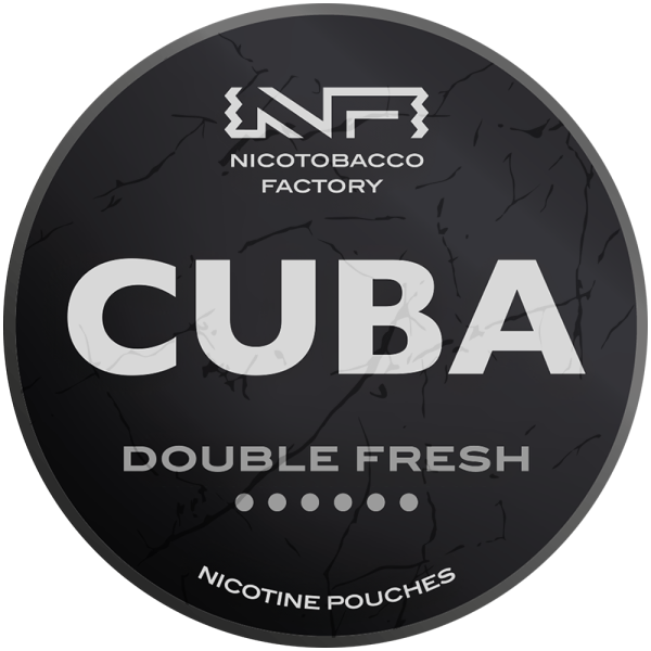 Double Fresh 66mg CUBA Black