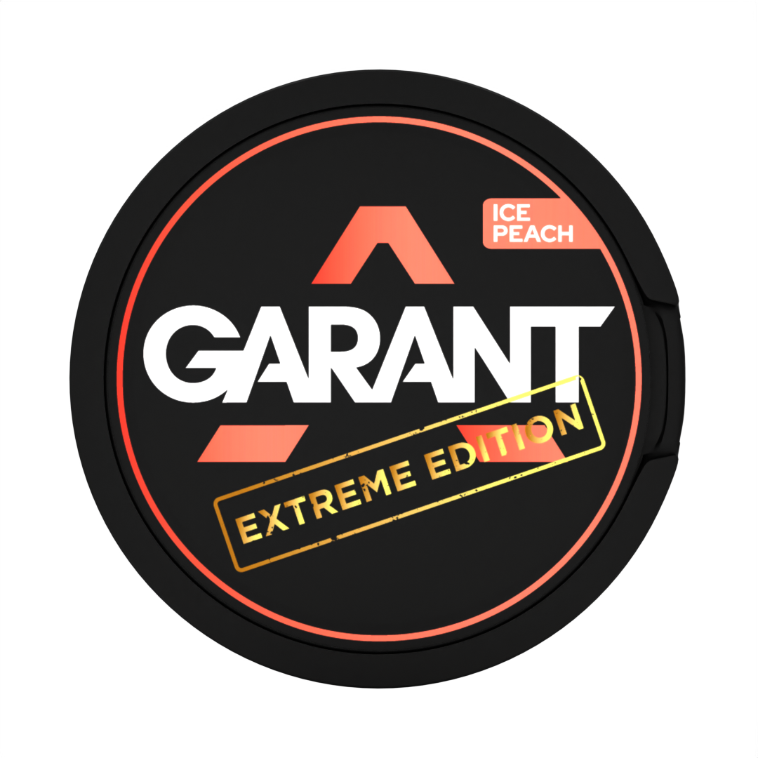 Ice Peach 50mg Extreme Edition GARANT Nicotine Pouches