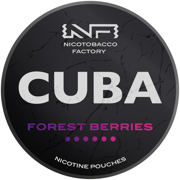 Forest Berries 66mg CUBA Black