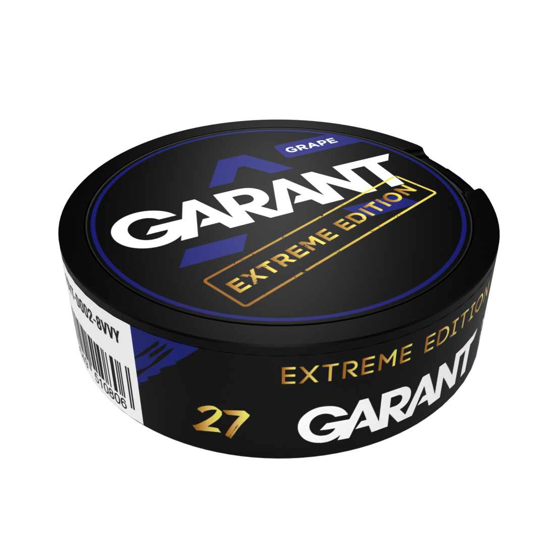 Grape 50mg Extreme Edition GARANT Nicotine Pouches