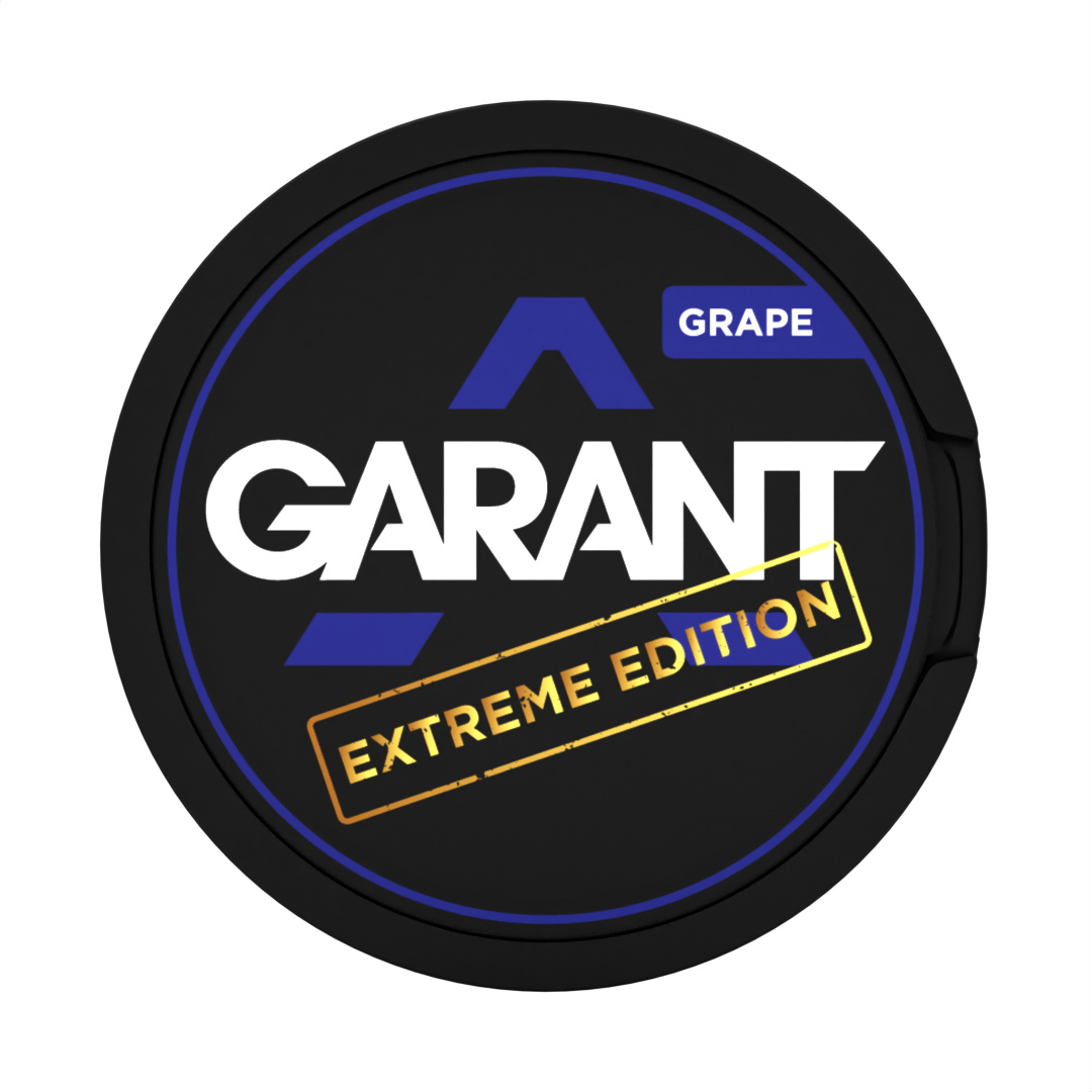 Grape 50mg Extreme Edition GARANT Nicotine Pouches