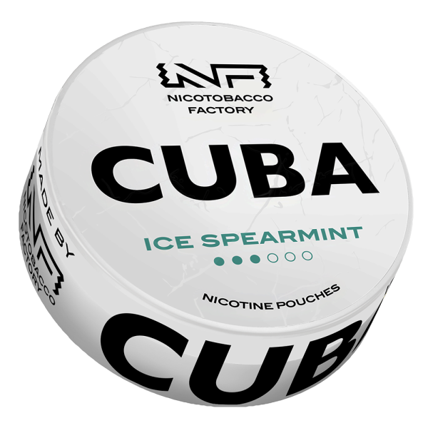 Ice Spearmint 16mg CUBA White