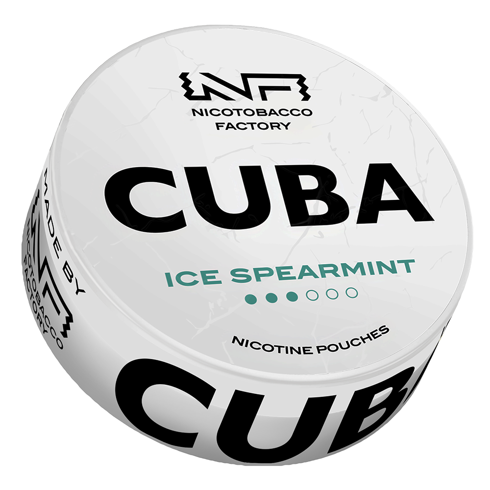 Ice Spearmint 16 mg CUBA fehér nikotin tasakok