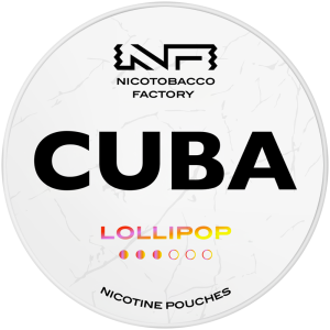 Lollipop 16mg CUBA White