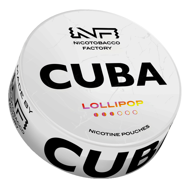 Lollipop 16mg CUBA White