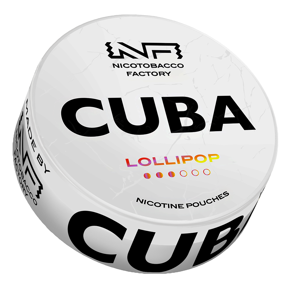 Lollipop 16mg CUBA White Nicotine Pouches