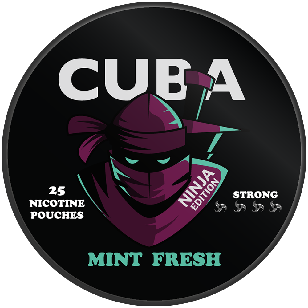 Mint Fresh 30 mg CUBA Ninja Nikotynowe saszetki