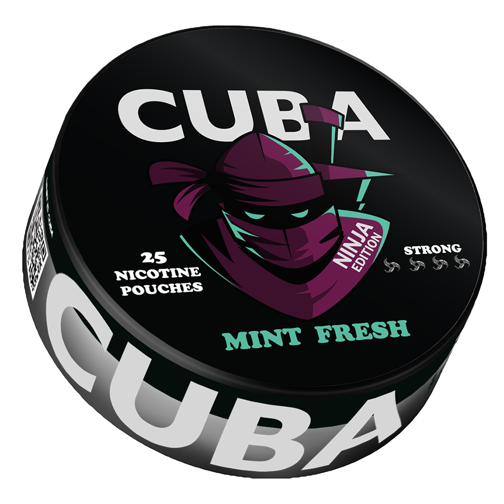 Mint Fresh 30 mg CUBA Ninja Nikotynowe saszetki