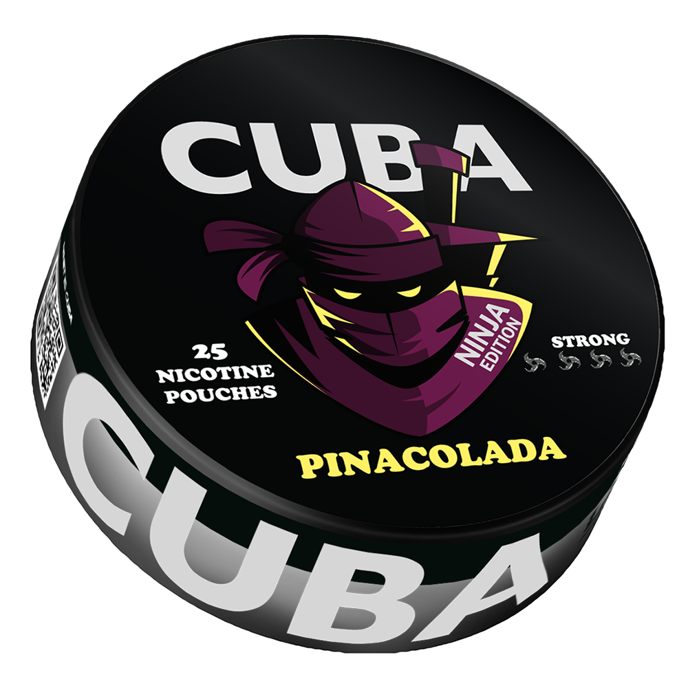 Pinacolada 30mg CUBA Ninja Nicotine Pouches